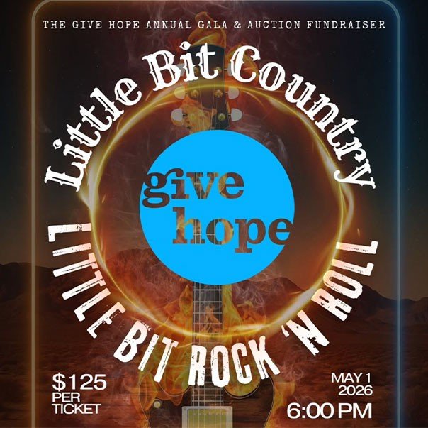 Little Bit Country Give Hope Nevada fundraising event graphic